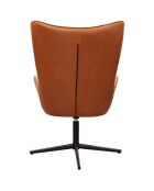 Fauteuil Helsinki marron - 74x71.5x107 cm