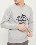 Sweat col rond Darney gris