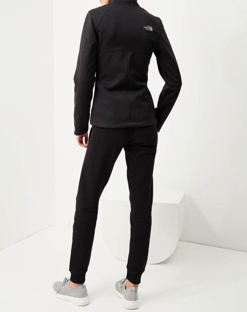 Sweat zippé Polaire W Apex Risor noir