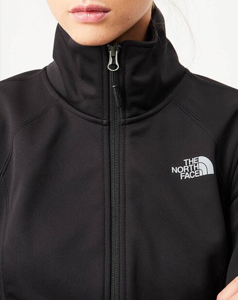 Sweat zippé Polaire W Apex Risor noir