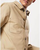 Manteau imperméable Mackintosh Seillon camel