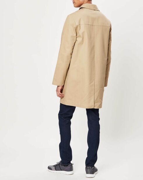 Manteau imperméable Mackintosh Seillon camel