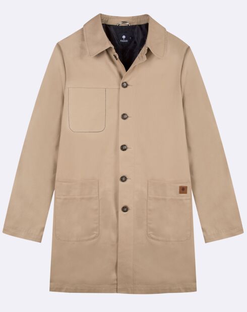 Manteau imperméable Mackintosh Seillon camel