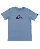 T-Shirt en Jersey de Coton léger logo bleu