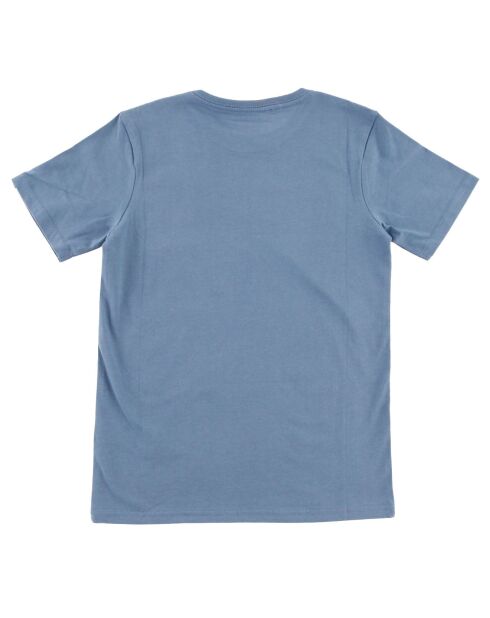 T-Shirt en Jersey de Coton léger logo bleu