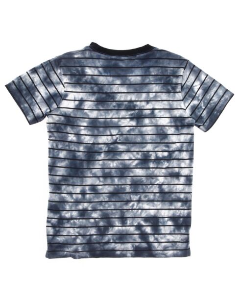 T-Shirt en Coton Tie & Dye noir