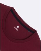T-Shirt col rond Arcy bordeaux