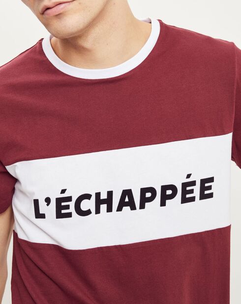 T-Shirt Arcy bordeaux