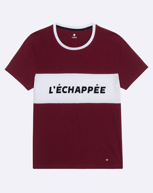T-Shirt Arcy bordeaux