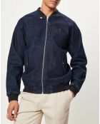 Veste Bombers denim Hanau bleu foncé