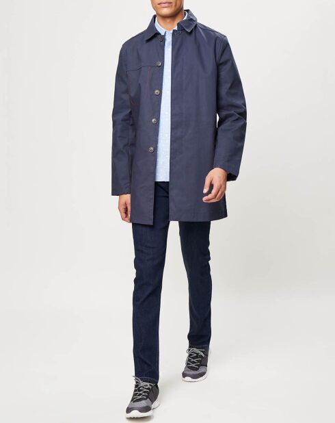 Manteau Mackintosh Seillon bleu marine