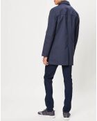Manteau Mackintosh Seillon bleu marine