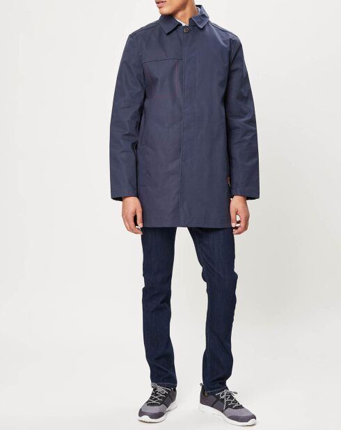 Manteau Mackintosh Seillon bleu marine