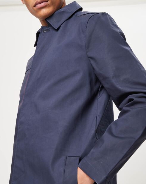 Manteau Mackintosh Seillon bleu marine
