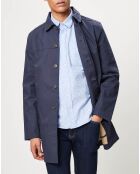 Manteau Mackintosh Seillon bleu marine
