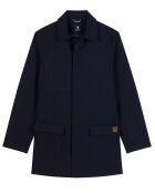 Manteau Mackintosh Seillon bleu marine
