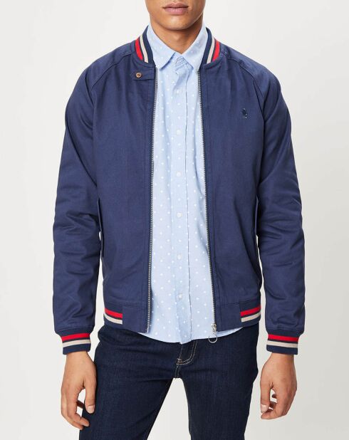 Blouson bombers Hanau bleu