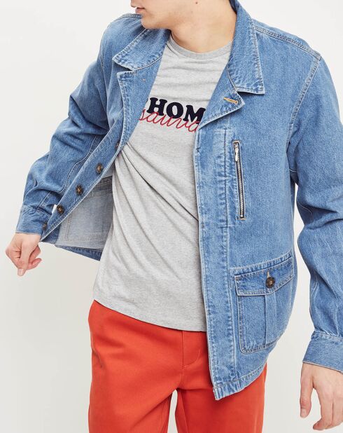 Veste en jean Holain bleue