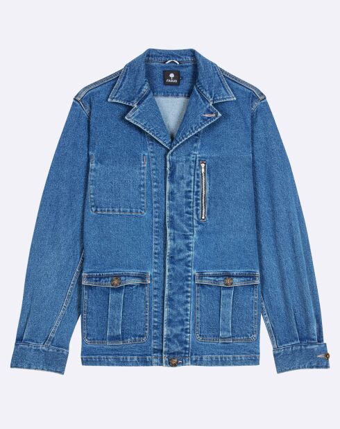 Veste en jean Holain bleue