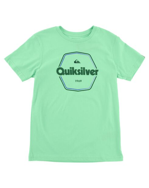 T-Shirt en Jersey de Coton léger logo octo vert clair
