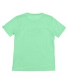 T-Shirt en Jersey de Coton léger logo vert clair