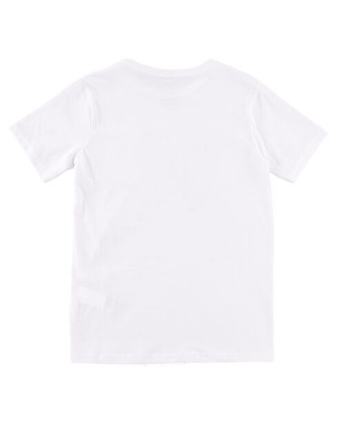 T-Shirt en Jersey de Coton léger logo octo blanc