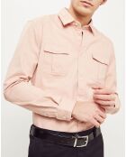 Chemise slim Cerisy rose