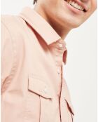 Chemise slim Cerisy rose
