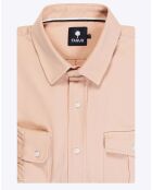 Chemise slim Cerisy rose