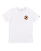 T-Shirt en Jersey de Coton léger logo rond blanc