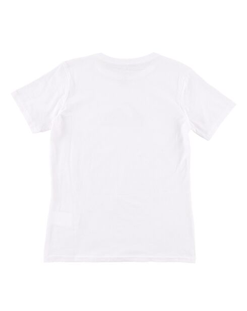 T-Shirt en Jersey de Coton léger logo blanc