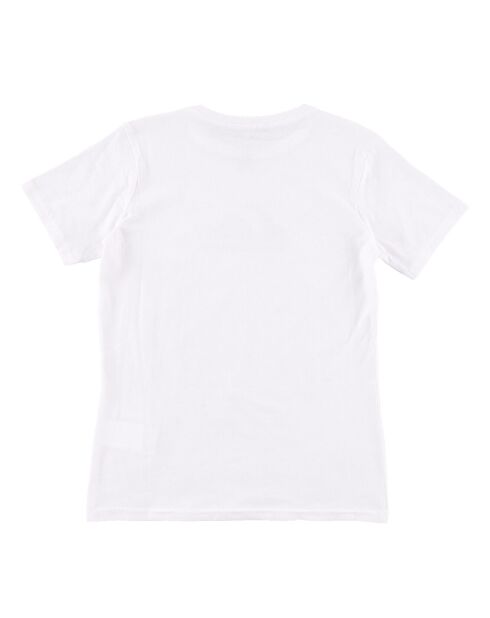 T-Shirt en Jersey de Coton léger logo blanc