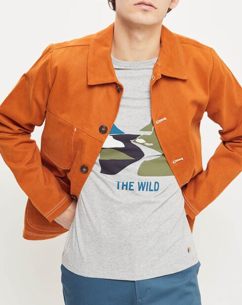 Kamelfarbener Kurzmantel Lorge