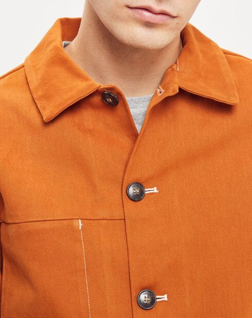 Kamelfarbener Kurzmantel Lorge