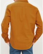 Chemise droite Cerisy camel