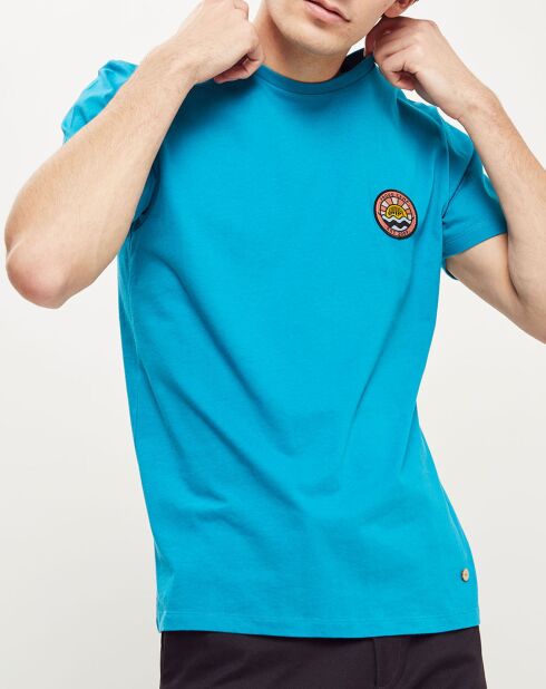 T-Shirt col rond Arcy bleu