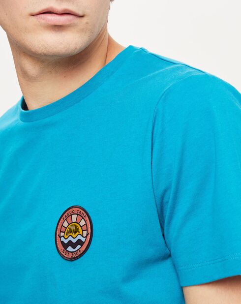 T-Shirt col rond Arcy bleu