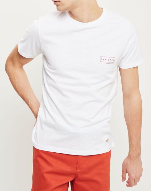 T-Shirt col rond Arcy blanc