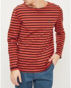 T-Shirt col rond Aubrac brique
