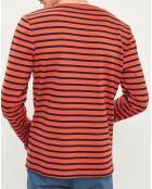T-Shirt col rond Aubrac brique