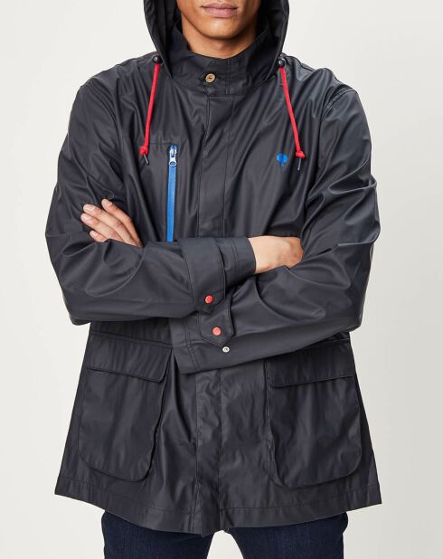 Veste imperméable Vernon bleu marine