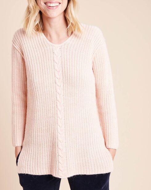 Pull Essentiel rose poudré