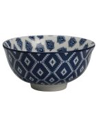6 Grands bols en Céramique Majorelle bleus - D.15 cm