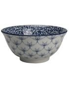 6 Grands bols en Céramique Majorelle bleus - D.15 cm