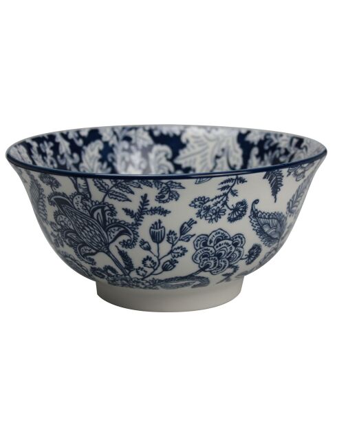 6 Grands bols en Céramique Majorelle bleus - D.15 cm
