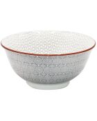 6 Grands bols en Porcelaine Slow blancs - D.18 cm