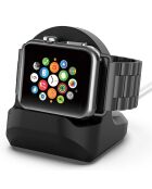 Socle de chargement silicone pour Apple Watch blanc