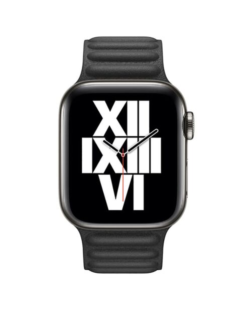 Bracelet pour Apple Watch 38/40 et 41 mm noir