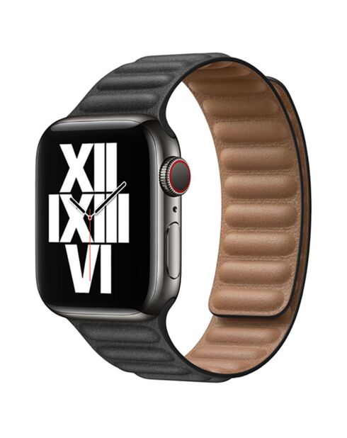Bracelet pour Apple Watch 38/40 et 41 mm noir