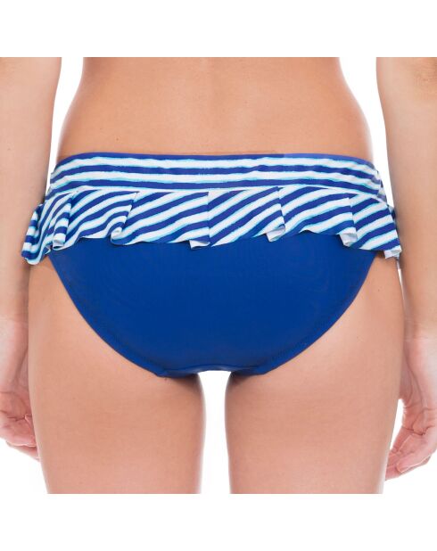 Bas de Maillot Castaway bleu marine/blanc